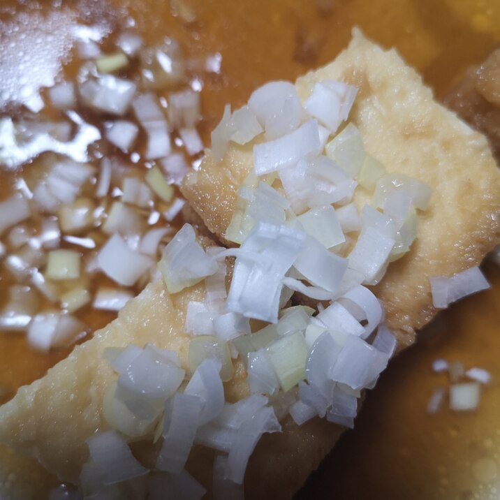 油少なめのとろーり揚げ出し豆腐
